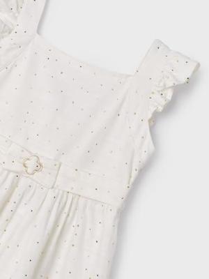 Mayoral Meisjes jurk - Natural