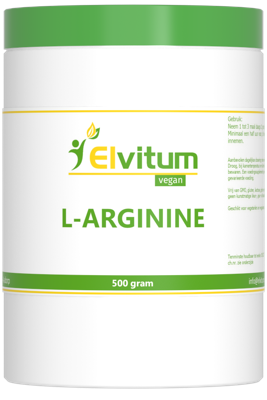Elvitum L-Arginine 500 Gram Elvitum L-Arginine 500 Gram