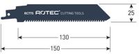 Rotec Reciprozaagblad rc775 hm 150mm (2st) - thumbnail