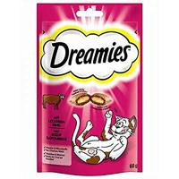 Dreamies 4008429037948 droogvoer voor kat 60 g Volwassen Rundvlees - thumbnail