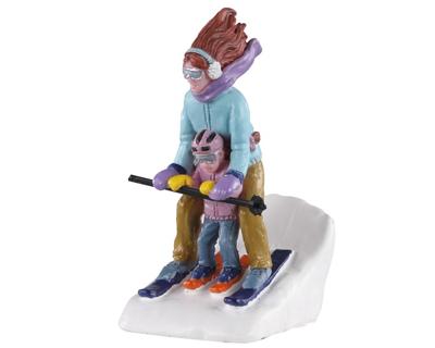 Lemax mommy & me ski kerstdorp figuur type 2 Vail Village 2020