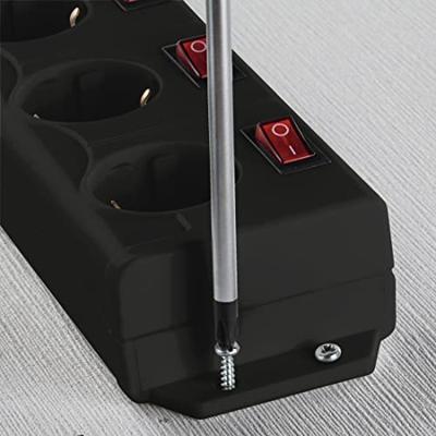 Hama 00137259 Overspanningsveilige stekkerdoos 6-voudig Zwart Randaarde stekker 1 stuk(s) Hama 00137259 Overspanningsveilige stekkerdoos 6-voudig Zwart Randaarde stekker 1 stuk(s)