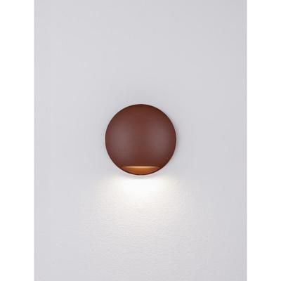 Lyora WandlampPasso enkel roestbruin - 9136412