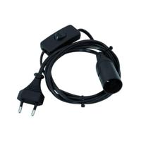 EUROLITE E-14 Socket Power Cable, Plug, Switch - thumbnail