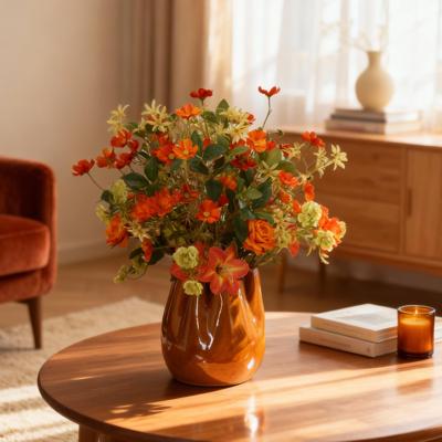 Kunstboeket in Tulpenvaas Caroline Monaco 55 cm