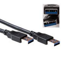 ACT SB0001 USB A 3.1 Gen1 (3.0) Aansluitkabel male/male - 3 meter - thumbnail