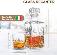 Bormioli Rocco Whiskey Karaf Selecta - 1 liter - thumbnail