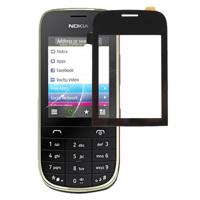 Touch paneel voor Nokia Asha 202(Black) - thumbnail
