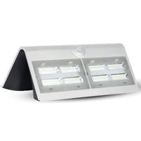V-TAC 8278 VT-767-7-W Wandlamp op zonne-energie LED LED 7.00 W Wit, Zwart - thumbnail