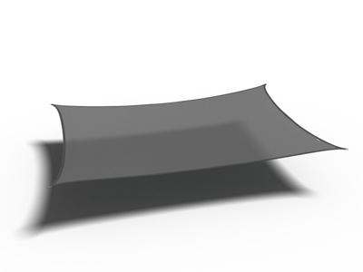 Platinum Schaduwdoek rechthoek antraciet 400x300 Platinum Schaduwdoek rechthoek antraciet 400x300