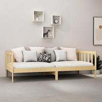 Bedbank massief grenenhout 90x200 cm - thumbnail
