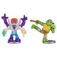 Donatello vs Baxter Stockman-figuren - Akedo - Moose Toys - thumbnail