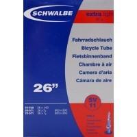 Schwalbe binnenband sv11 extra light 26" 20/25-559/571mm 40mm ventiel - thumbnail
