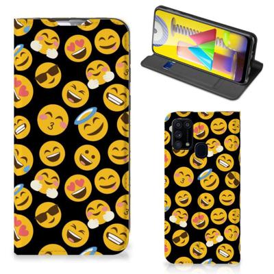 Samsung Galaxy M31 | Hoesje met Magneet | Emoji Samsung Galaxy M31 | Hoesje met Magneet | Emoji
