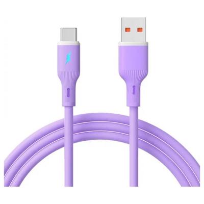 Akyga AK-USB-65 USB-kabel USB 2.0 USB-A stekker, USB-C stekker 1 m Violet Flexibel Akyga AK-USB-65 USB-kabel USB 2.0 USB-A stekker, USB-C stekker 1 m Violet Flexibel