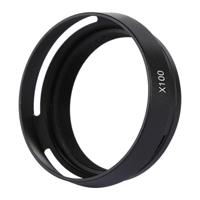 49mm metaal ontlucht zonnekap voor Fujifilm X100(Black) - thumbnail
