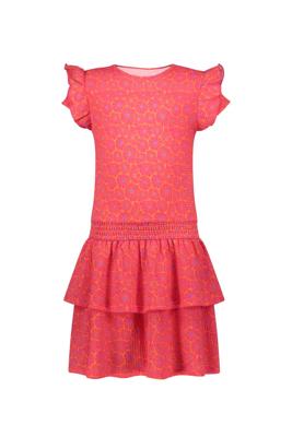 B.Nosy zomer jurk meisjes - fabulous roze AOP - Delphi