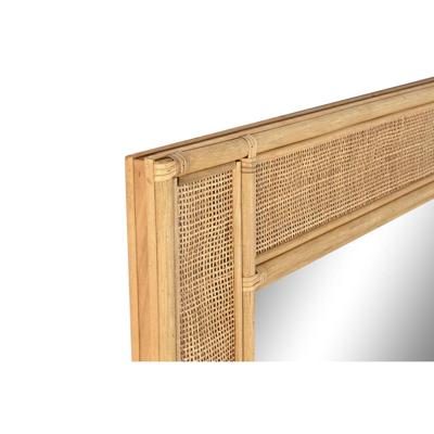 Wandspiegel Home ESPRIT Lichtbruin Natuurlijk Tropisch