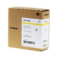 Canon PFI-110Y 160ml Geel inktcartridge - thumbnail