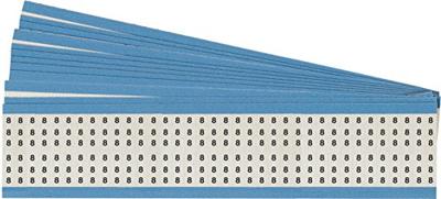 Brady HH-8-PK, 111206 Solid Numbers Wire Marker Card (Pack van 3 stuks)
