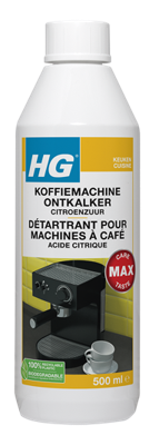 HG koffiemachine ontkalker citroenzuur 0.5L HG koffiemachine ontkalker citroenzuur 0.5L