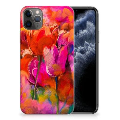 Smartphone hoesje Apple iPhone 11 Pro Max Tulips Smartphone hoesje Apple iPhone 11 Pro Max Tulips