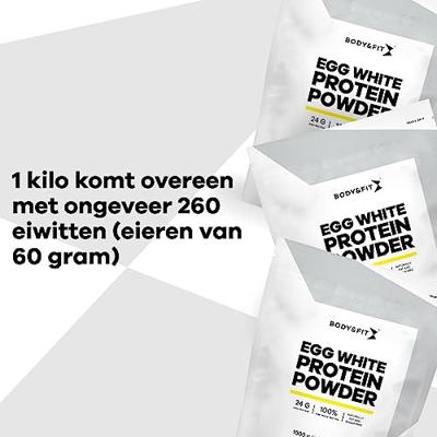 Egg White Protein Powder | Body & Fit | 1000g