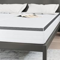Matrassen 2 pcs Wit, Grijs 70 x 200 cm Gebreide stof - thumbnail