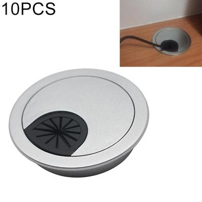 10 PC'S Desk computer Desktop plastic ronde draadgat cover gat diameter: 53mm 10 PC'S Desk computer Desktop plastic ronde draadgat cover gat diameter: 53mm