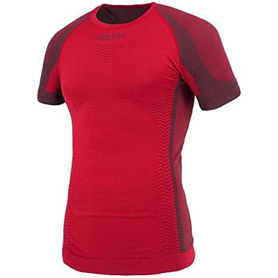 Heren-T-Shirt met Korte Mouwen Joluvi Pro Rood Maat L Heren-T-Shirt met Korte Mouwen Joluvi Pro Rood Maat L
