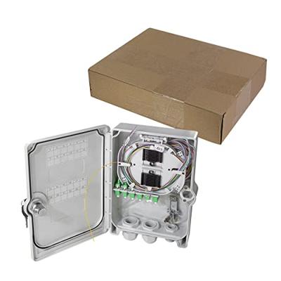 LogiLink FB124LC Glasvezel Optische vezel Aansluitkabel Grijs [24x LC APC-bus - 24x LC] Singlemode OS2