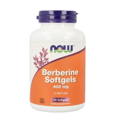 Now Berberine 400 mg Softgels