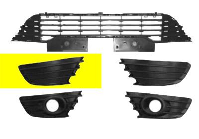 BUMPERGRILL ONDER RECHTS zonder MISTLICHTGAT (niet picasso) 0970592