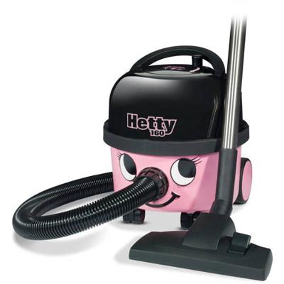 Numatic Hetty Compact HET-160 Stofzuiger met zak Roze