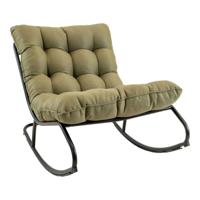 Lesli schommelstoel zenzi olive - thumbnail