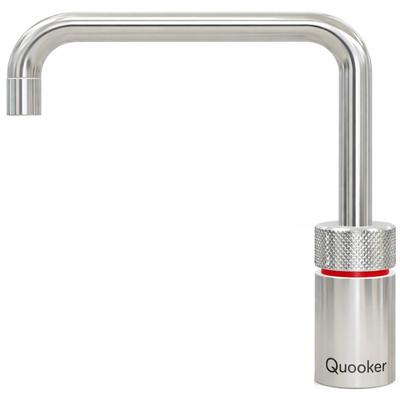 Quooker Nordic Square Kokendwaterkraan Single Tap - Kindveilige Dubbeldruk - Chroom