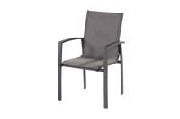 Hartman Tuinstoel 'Canterbury' kleur Antraciet - thumbnail