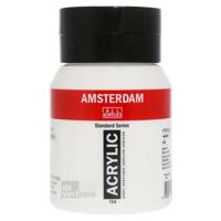 Royal Talens Amsterdam Acrylverf 500 ml - Zinkwit 104 - thumbnail