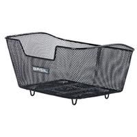 Basil base m wsl - fietsmand - achterop - inclusief wsl systeem - zwart - thumbnail