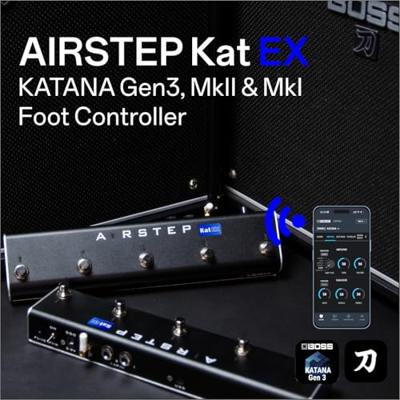 XSonic Airstep KAT EX Edition draadloze voetschakelaar voor Boss Katana Gen 3, MKII en MKI