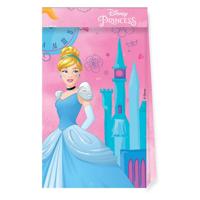 Globos Papieren feestzakjes fsc disney princess live your story, 4st. - thumbnail