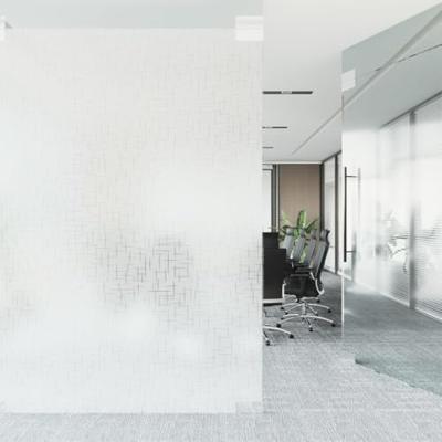 VidaXL Raamfolie sterrenpatroon mat 45x500 cm pvc