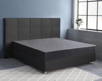 Primaviera Deluxe Satijnen Hoeslaken Antraciet 180 x 200 cm - thumbnail