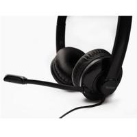 Hoofdtelefoon met microfoon Nilox USB Zwart - thumbnail
