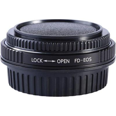 K&F Lens Adapter Canon FD - Canon EOS (EF / EF-S) (met glas)