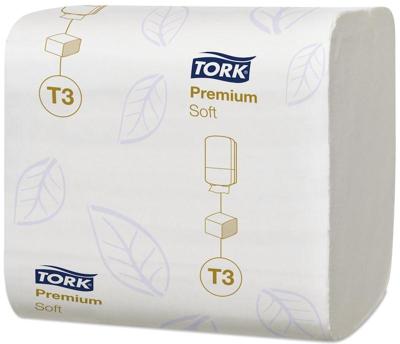 Toiletpapier tork t3 premium gevouwen wit 114273 Toiletpapier tork t3 premium gevouwen wit 114273