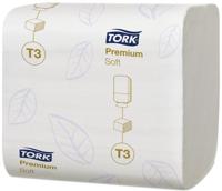 Toiletpapier tork t3 premium gevouwen wit 114273 - thumbnail