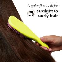 Tangle Teezer Ultimate Detangler Hyper Yellow Rosebud 1Stuks - thumbnail