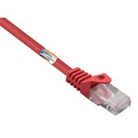 Renkforce RF-5043840 RJ45 Netwerkkabel, patchkabel CAT 5e U/UTP 1.00 m Rood Snagless 1 stuk(s) - thumbnail