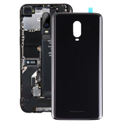Originele batterij terug dekking voor OnePlus 6T(Black)